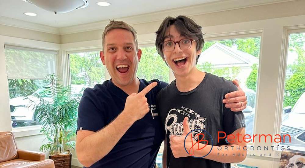 Dr Jay Peterman with his patient
